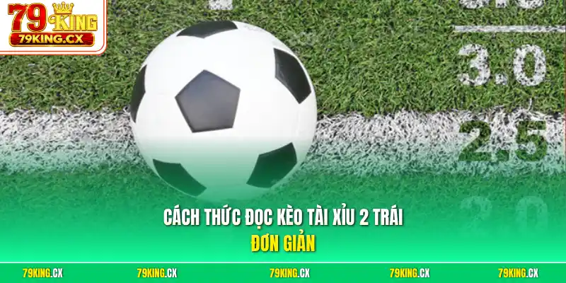 Cách thức đọc kèo tài xỉu 2 trái đơn giản