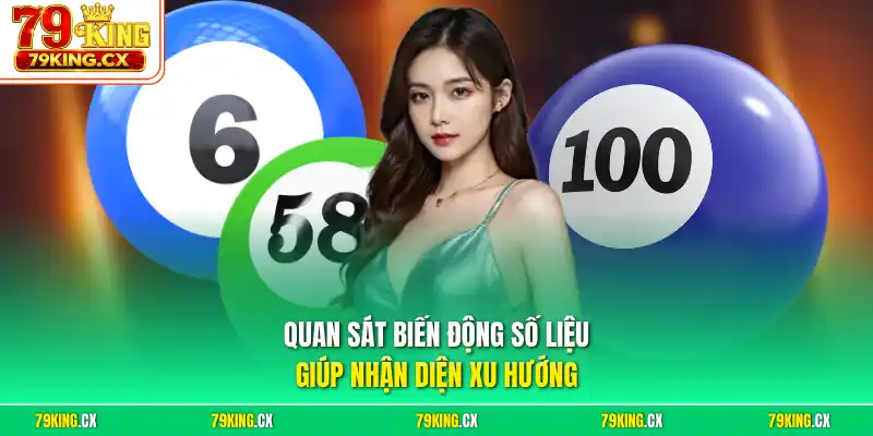 Quan sát biến động số liệu giúp nhận diện xu hướng
