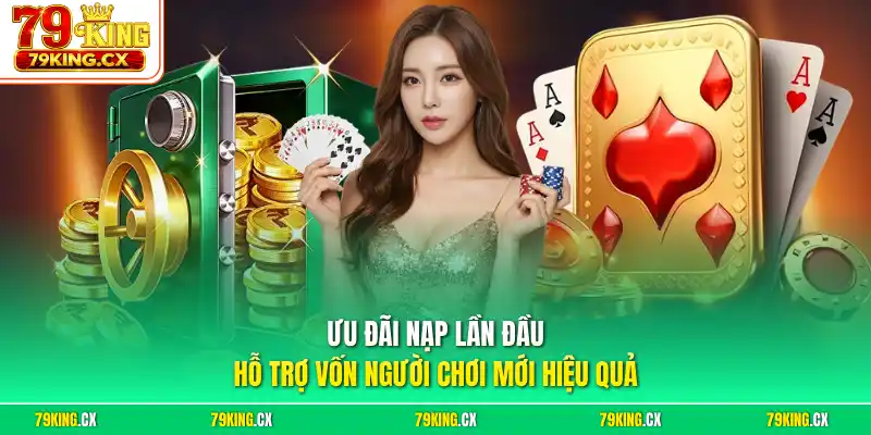 Ưu đãi nạp lần đầu hỗ trợ vốn người chơi mới hiệu quả